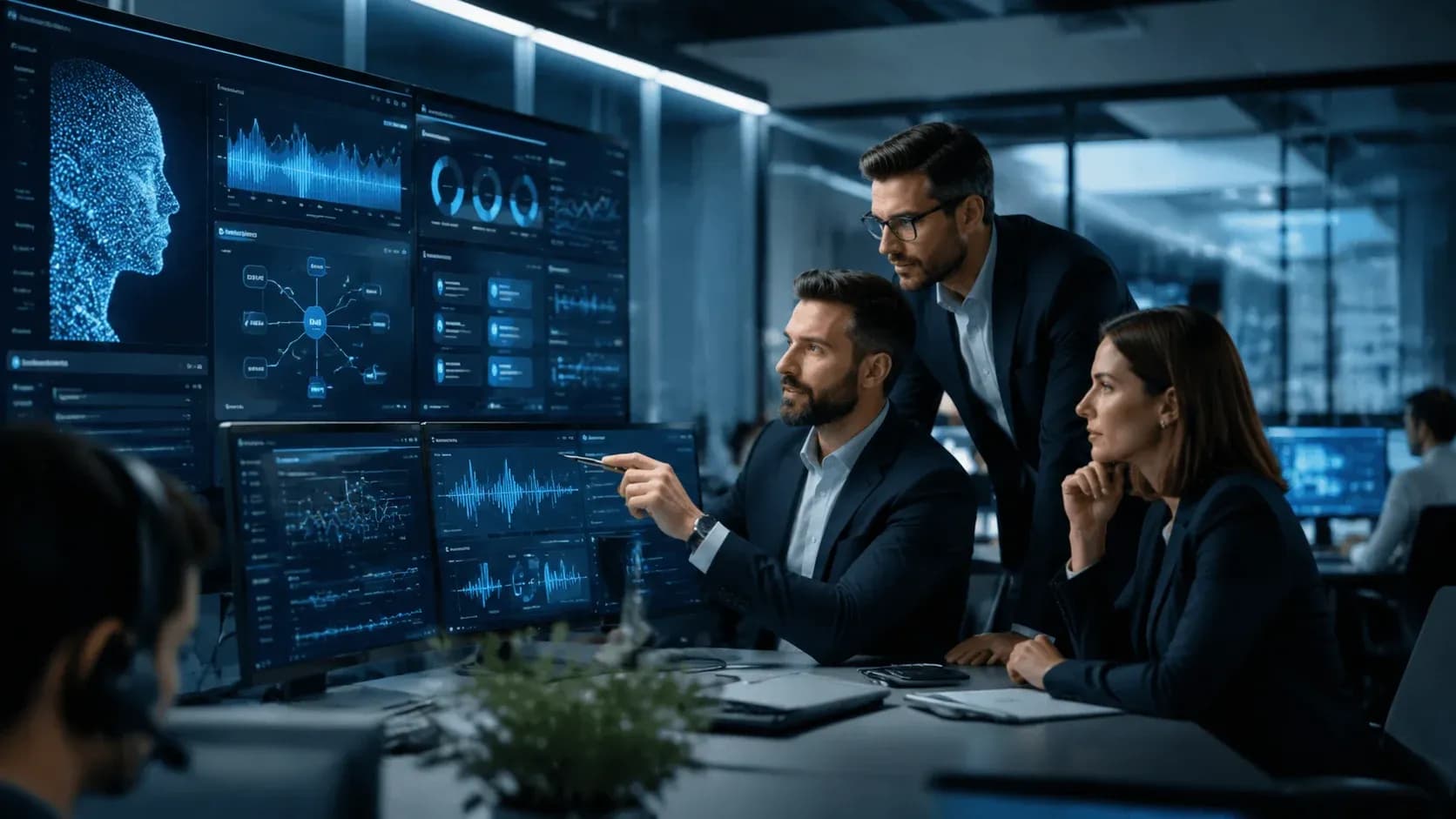 Голосовой AI-агент обрабатывает клиентские обращения в корпоративном контакт-центре